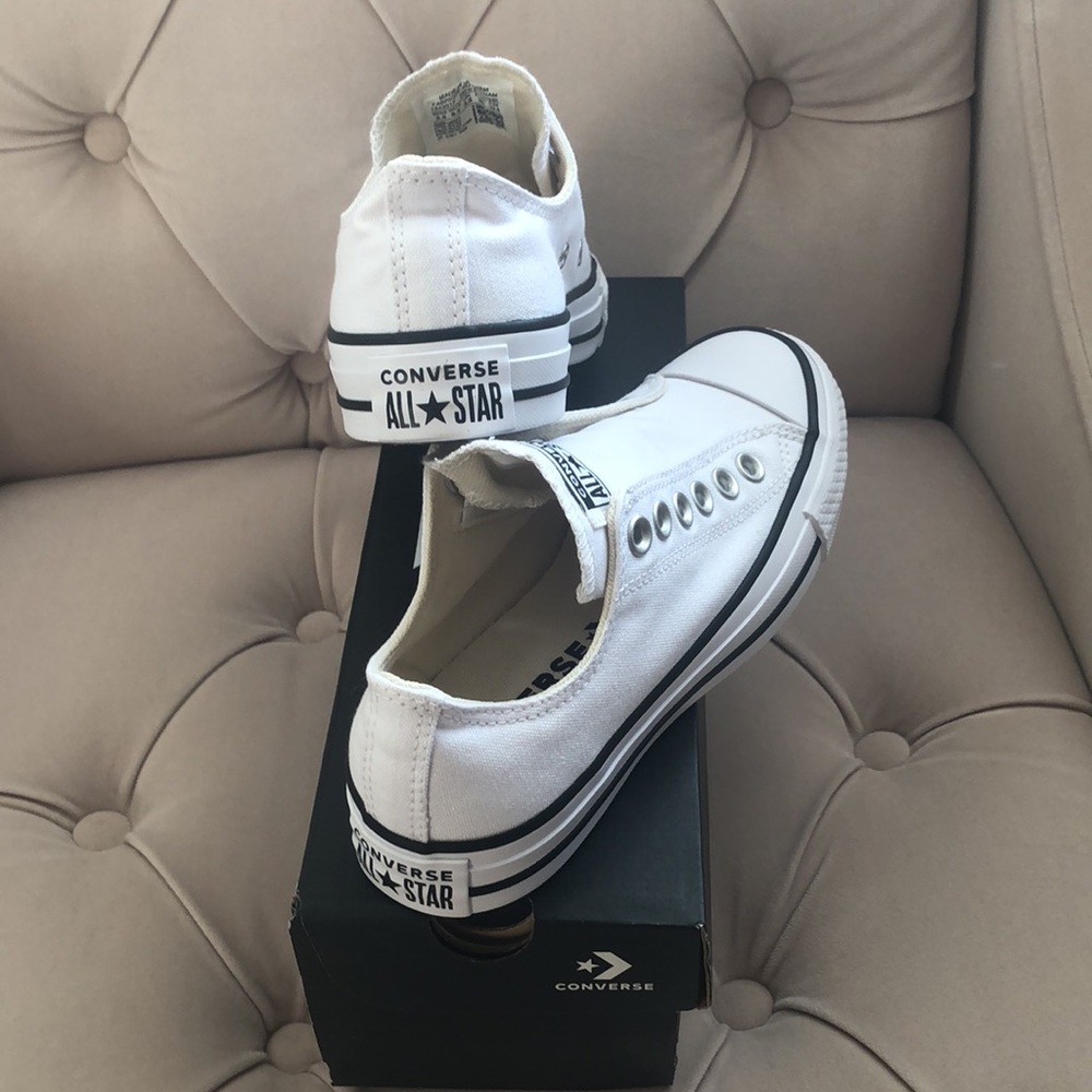 Converse Chuck Taylor All Star Laceless (uni-sex) Size 6 (NWT) - Picture 7 of 13